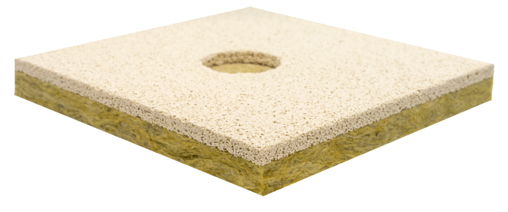 Hz Dual 009 acoustic panel without plaster