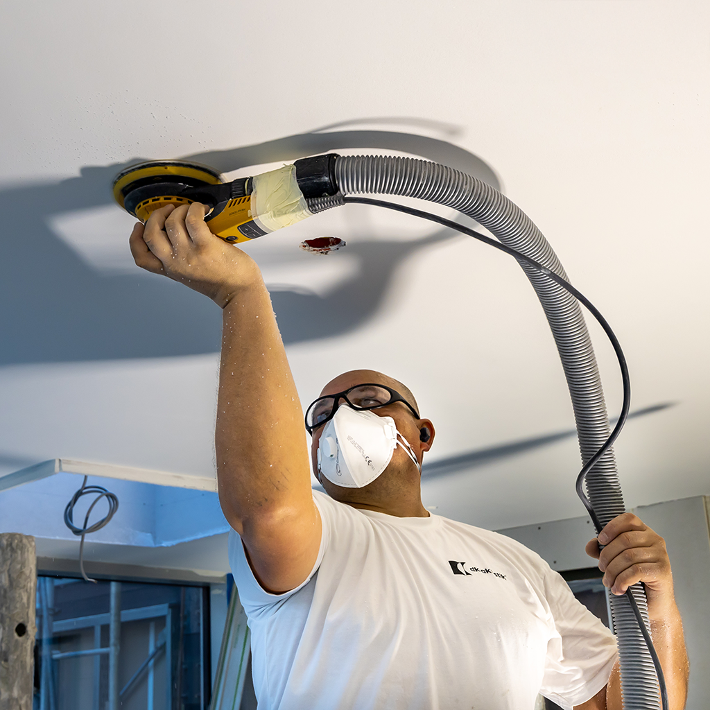 Hz Acoustic Akustikpuds 03 Slibning