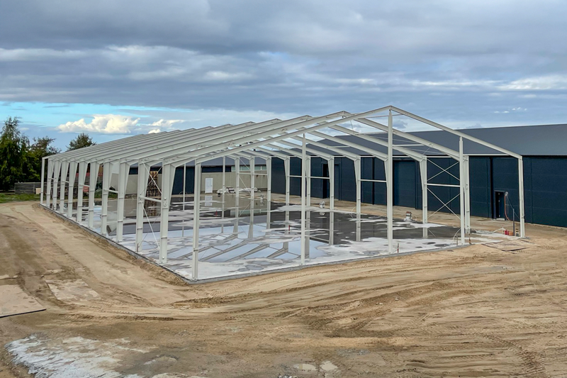 Hall 3 under construction