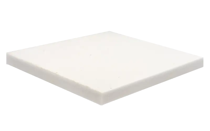 Hz Flex acoustic panel in foam, flexible and 20 mm thick, shown without acoustic plaster